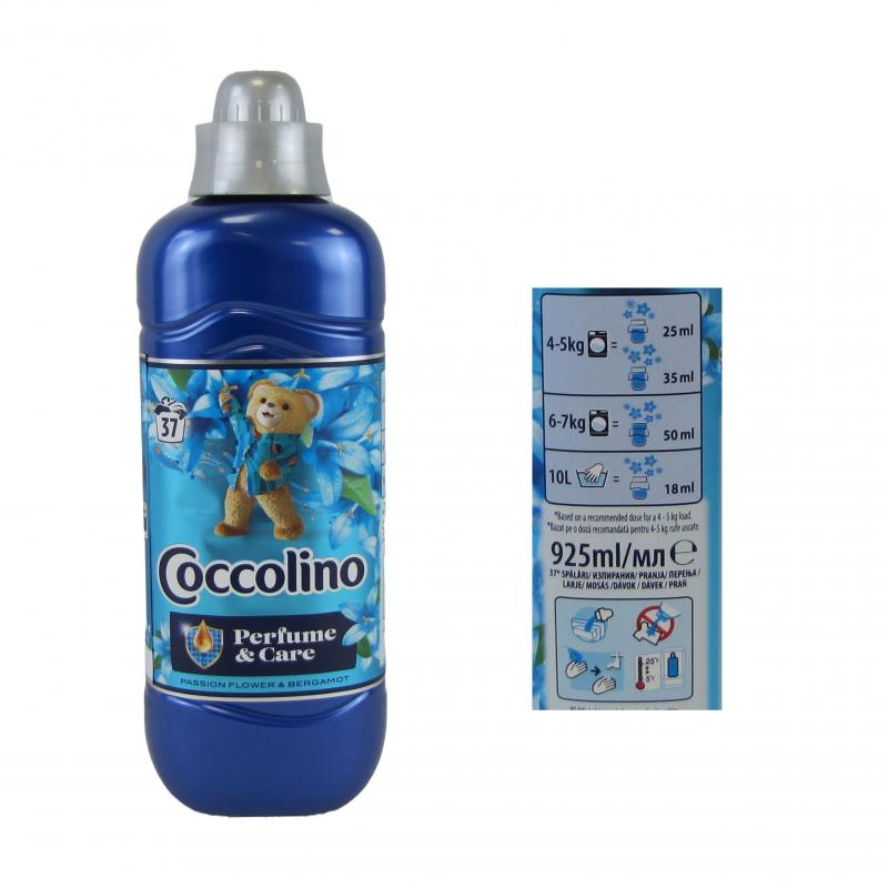 Coccolino płyn do płukania 0,925L (37 prań)<br>Perfume & Care - Passion Flower & Bergamot